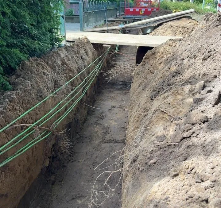Werkfoto van ons project in Beek