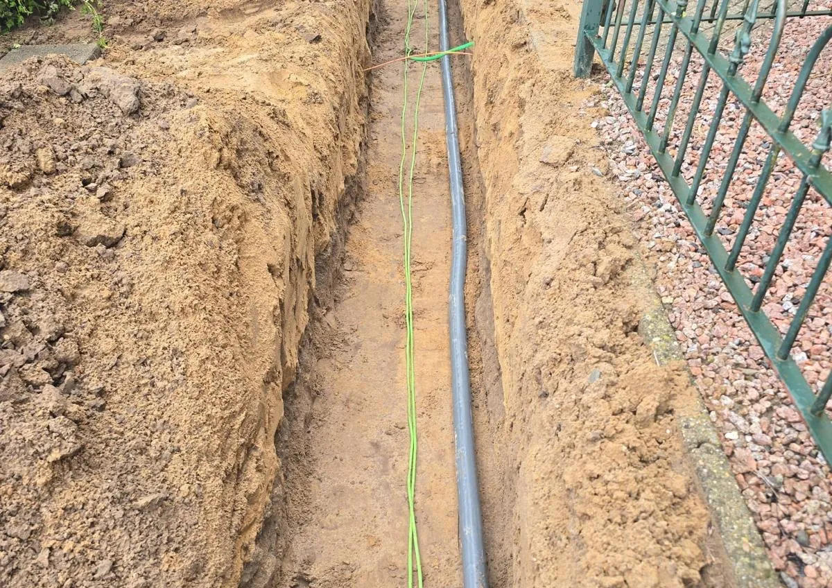 Werkfoto van ons project in Beek