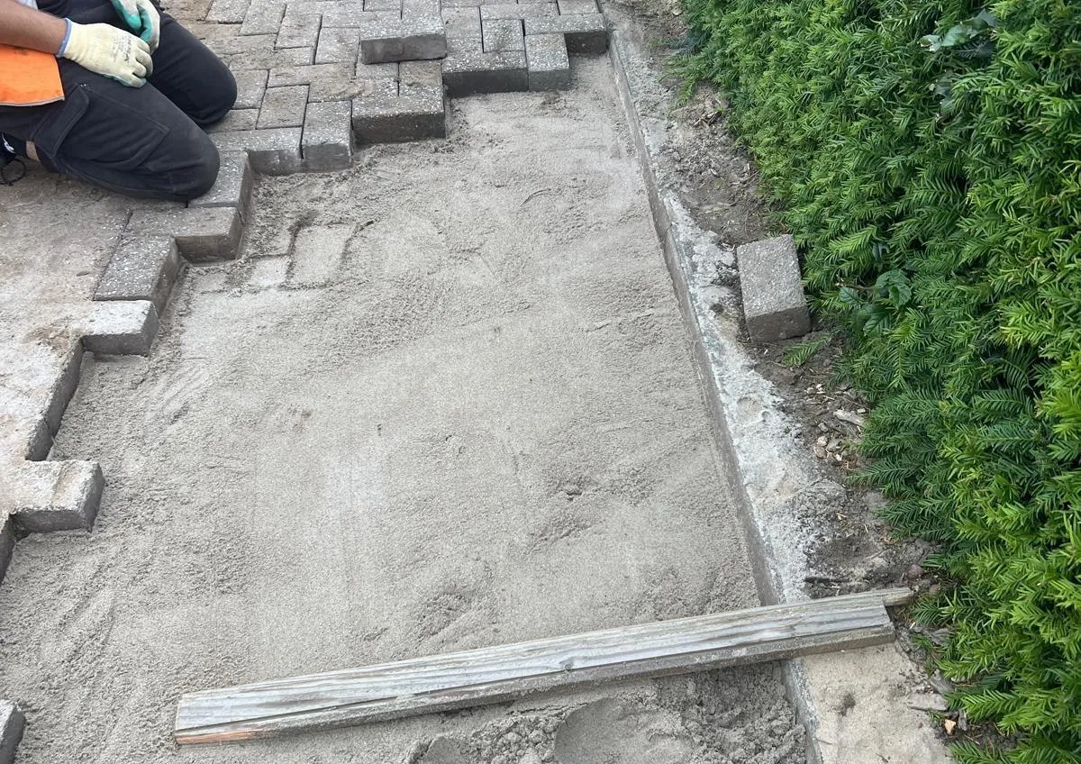 Werkfoto van ons project in Beek