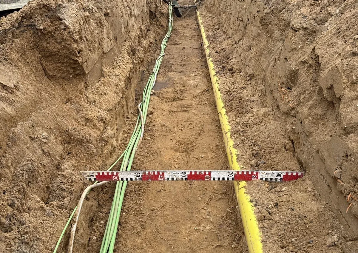 Werkfoto van ons project in Beek