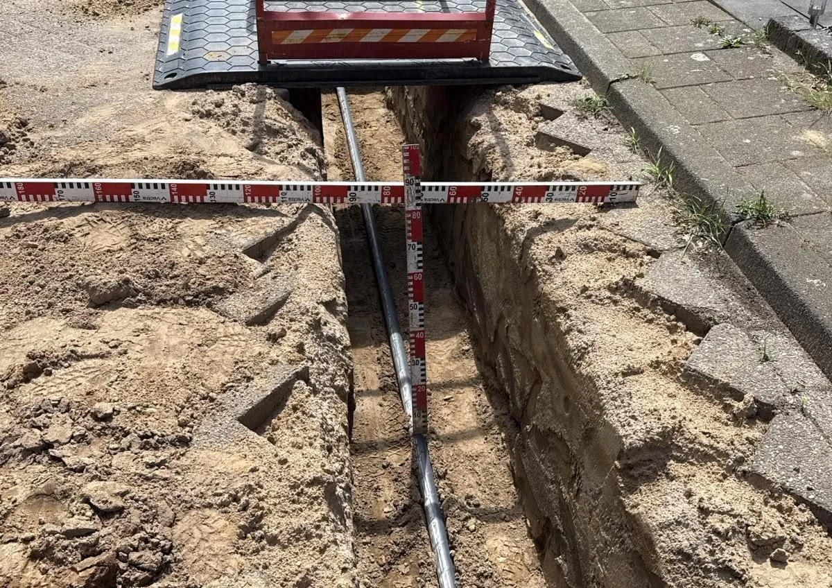 Werkfoto van ons project in Beek