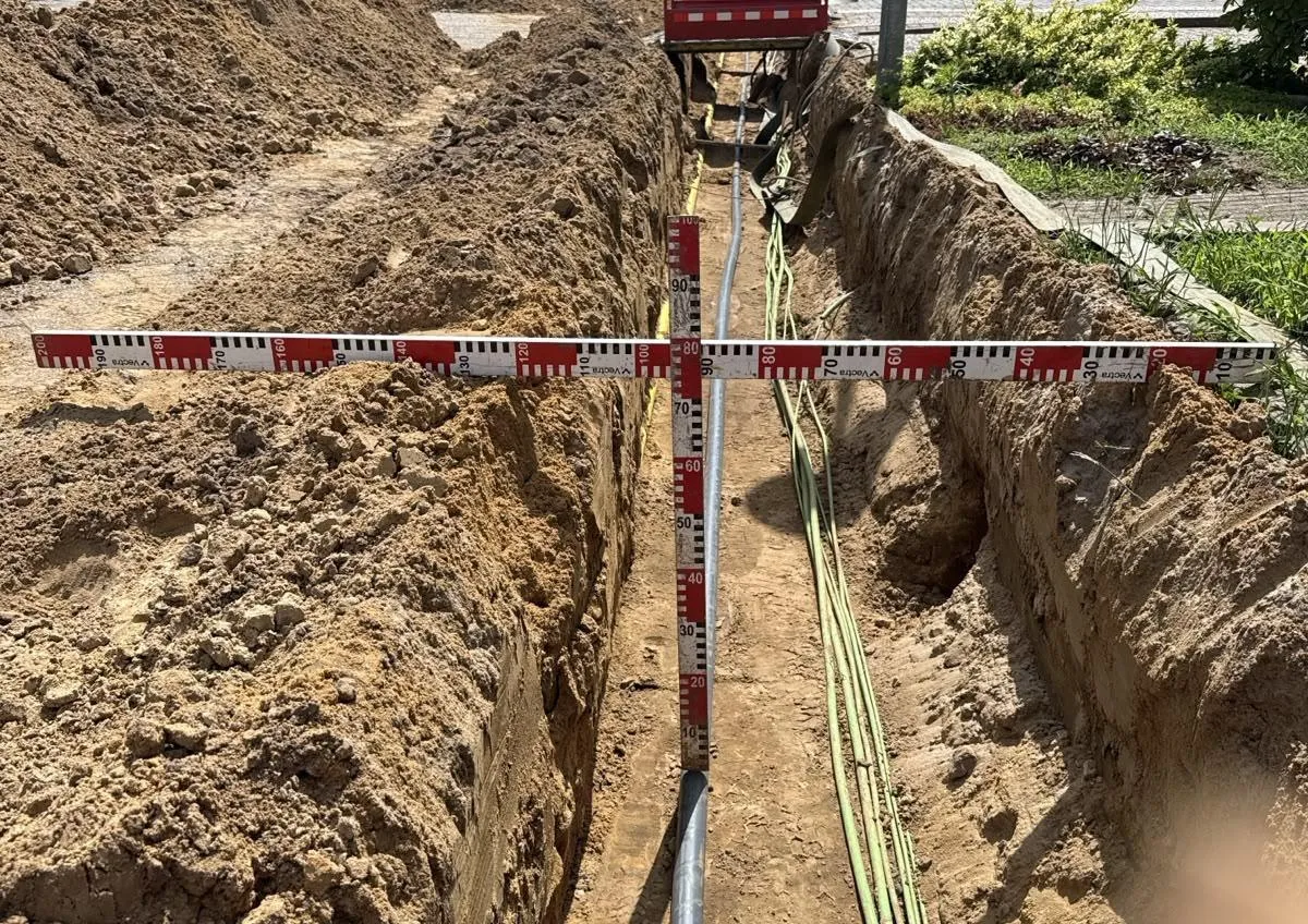 Werkfoto van ons project in Beek