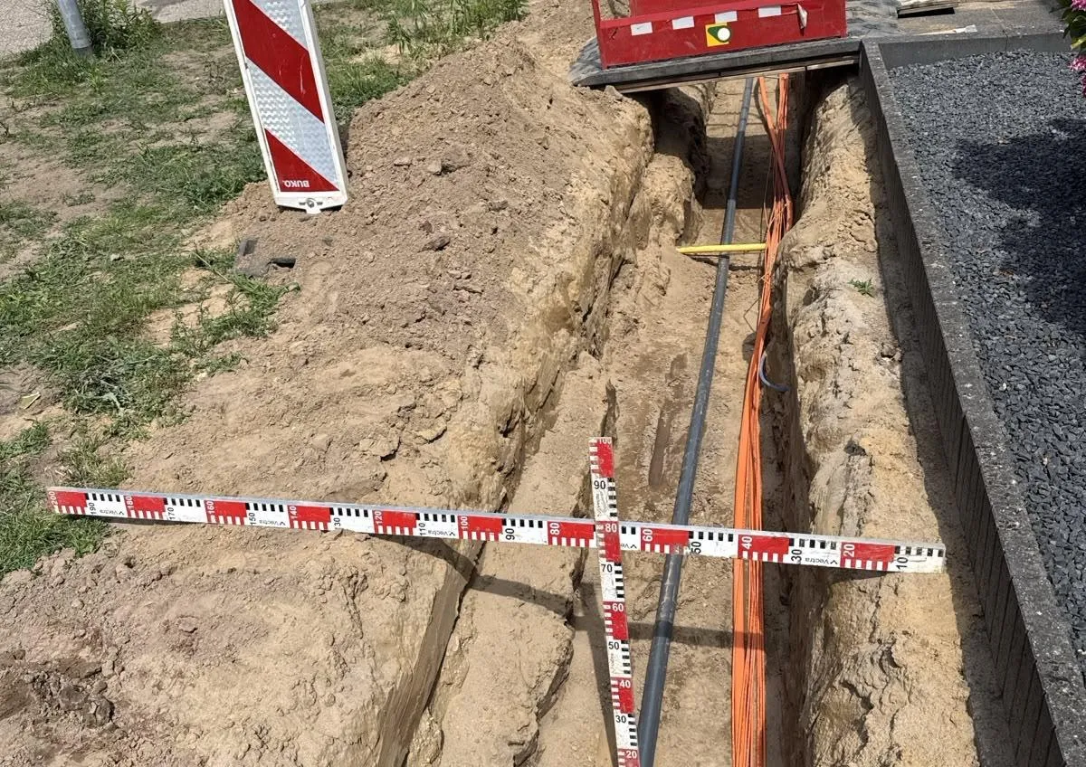 Werkfoto van ons project in Beek