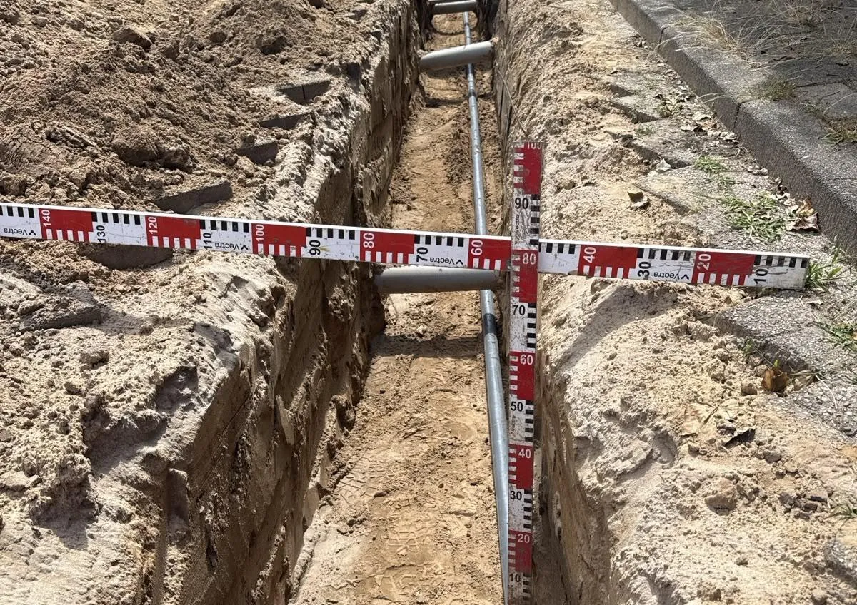 Werkfoto van ons project in Beek