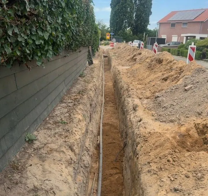 Werkfoto van ons project in Beek
