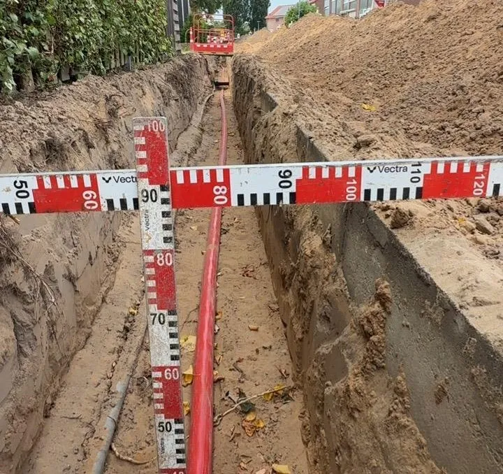 Werkfoto van ons project in Beek
