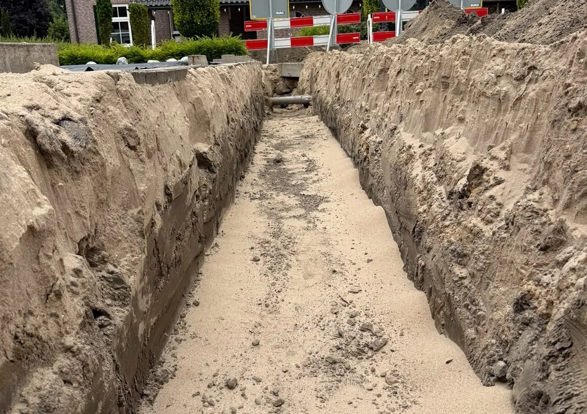 Werkfoto van ons project in Hellevoetsluis