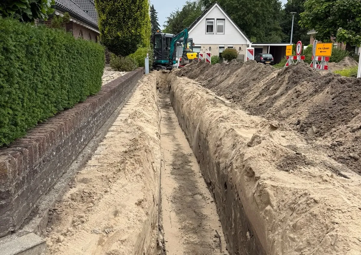 Tracé door de voortuinen — Hellevoetsluis
