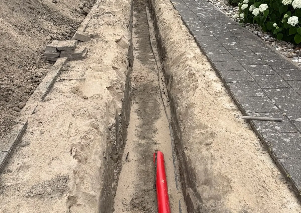 Werkfoto van ons project in Hellevoetsluis