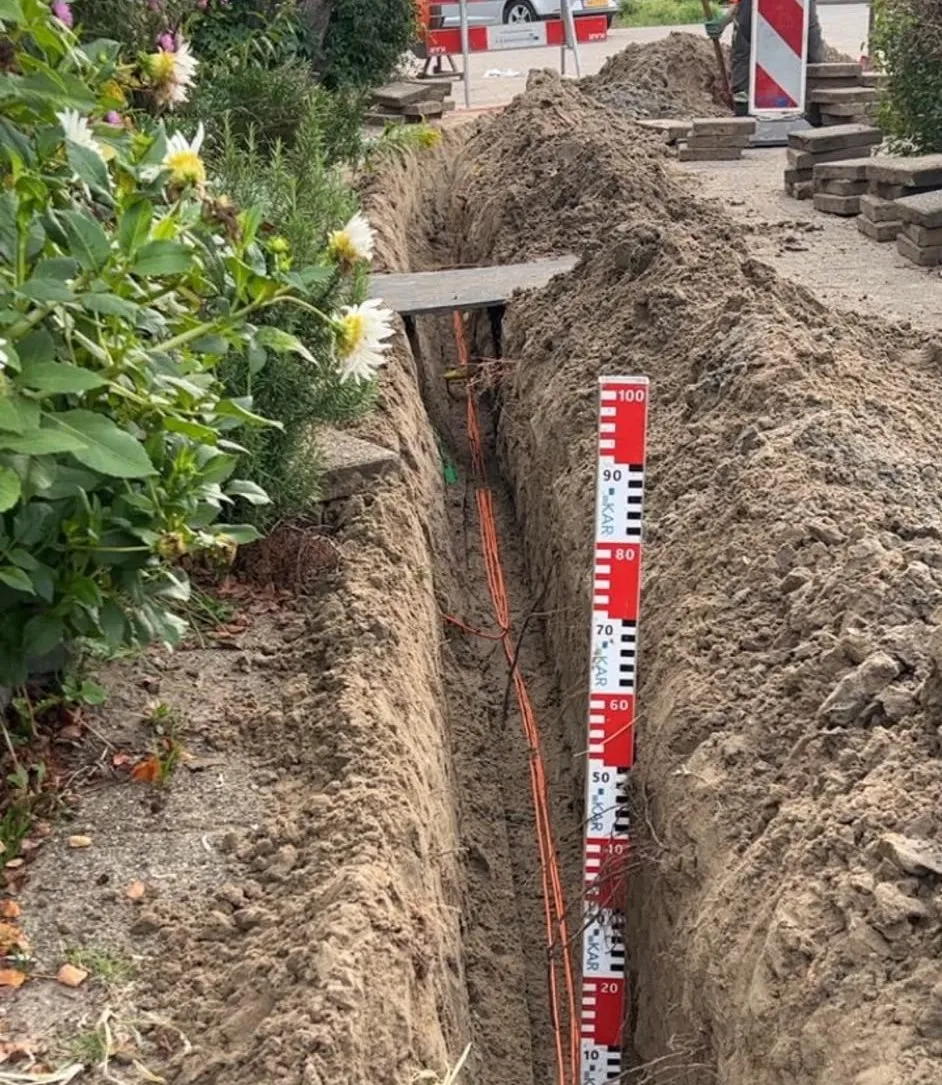 Werkfoto van ons project in Hellevoetsluis