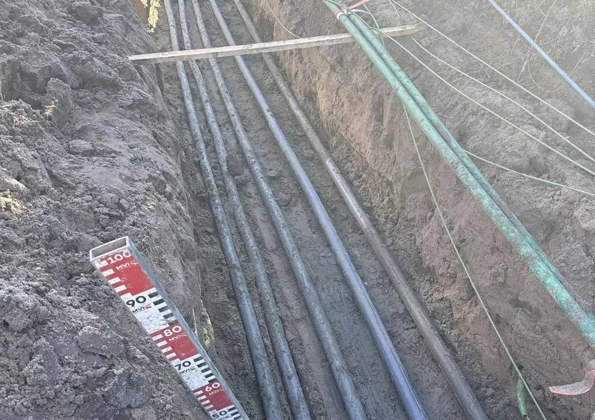 Werkfoto van ons project in Oostvoorne