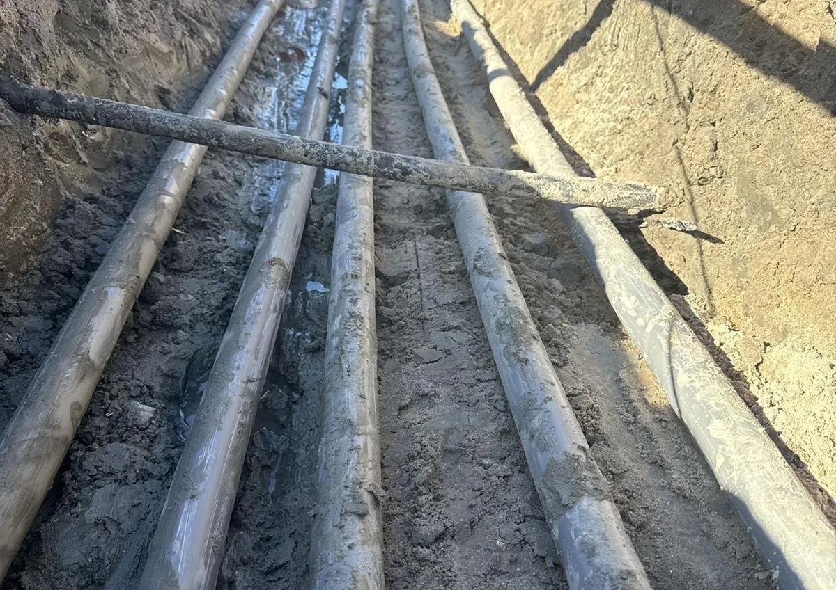 Werkfoto van ons project in Oostvoorne