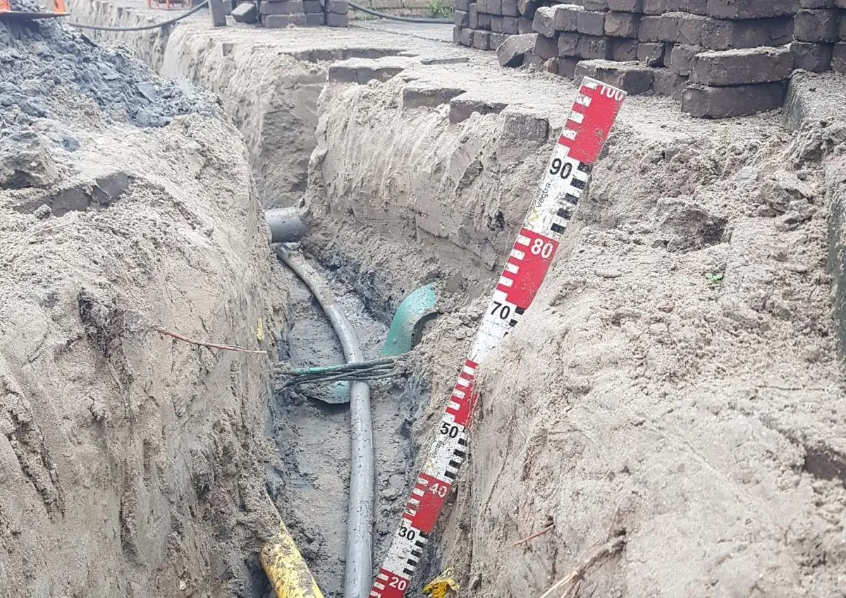 Werkfoto van ons project in Oostvoorne