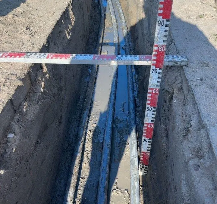 Werkfoto van ons project in Oostvoorne
