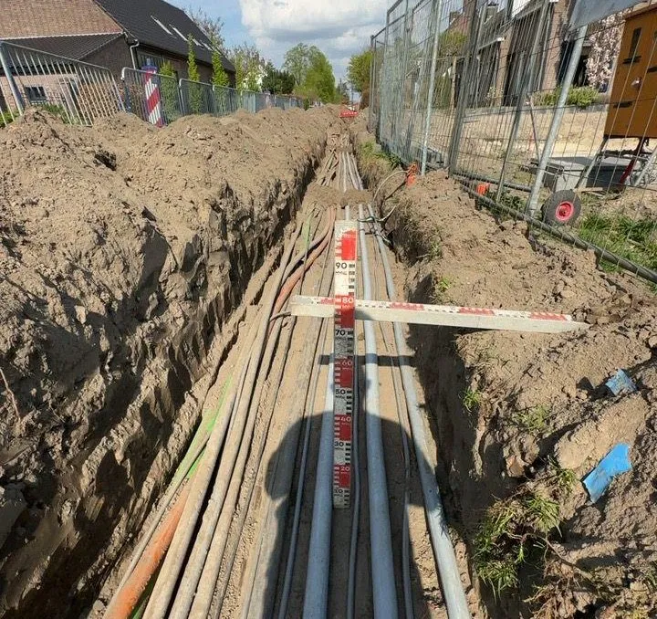 Werkfoto van ons project in Riethoven